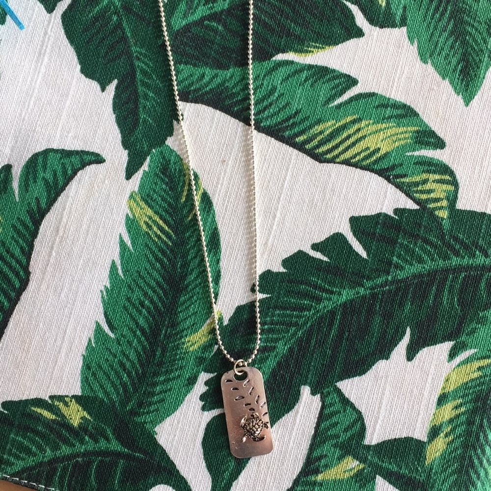Turtle necklace